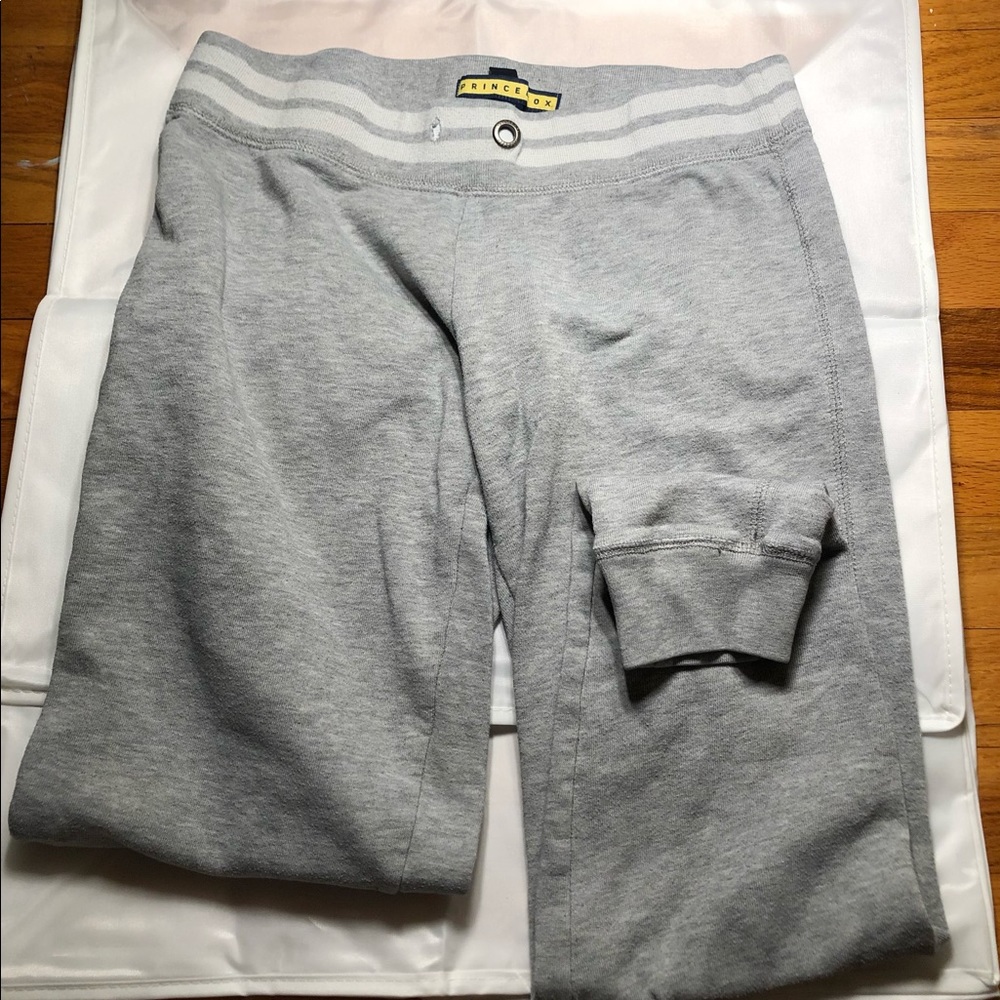 Prince Fox cuffed sweatpants. Sized small and very comfortable.